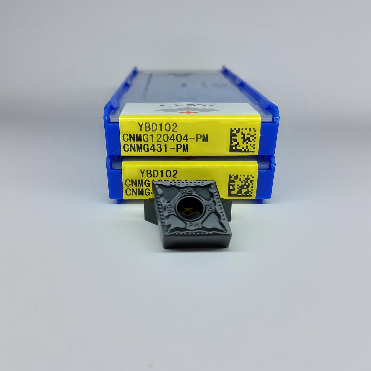 CNMG120404-PM YBD102 ZCC.CT (Чавун) Твердосплавна пластина