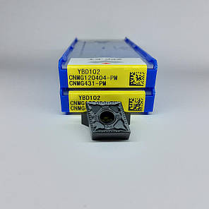 CNMG120404-PM YBD102 ZCC.CT (Чавун) Твердосплавна пластина, фото 1