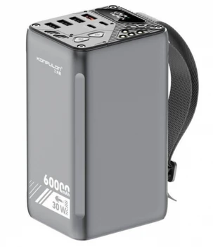 Повербанк Power Bank Konfulon A47Q 60000mAh, фото 1