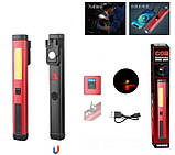 Ліхтар робоче світло на магніті (COB+XPE+RED LED) PL-376, фото 2