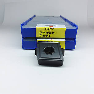 CNMG190616 YBC252 ZCC.CT (Сталь) Твердосплавна пластина, фото 1