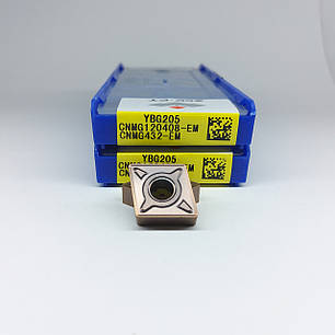 CNMG120408-EM YBG205 ZCC.CT (Нержавіюча сталь) Твердосплавна пластина, фото 1