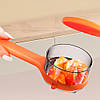 Ручна овочечистка з відсіком для зберігання очисток / Багатофункціональна овочечистка / Ніж для чищення овочів, фото 3