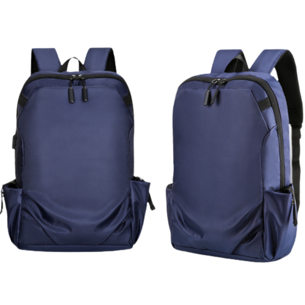 Рюкзак міський на 20 л (45х30х14см) 929, з USB-портом, Синій / Повсякденний чоловічий рюкзак для ноутбука, фото 1