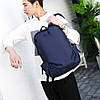 Рюкзак міський на 20 л (45х30х14см) 929, з USB-портом, Синій / Повсякденний чоловічий рюкзак для ноутбука, фото 7