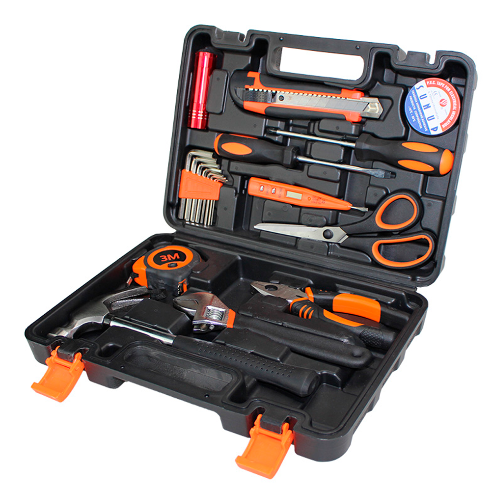 Набір інструментів 18в1, 003-4 + валіза / Професійний набір інструментів з нержавіючої сталі, фото 1