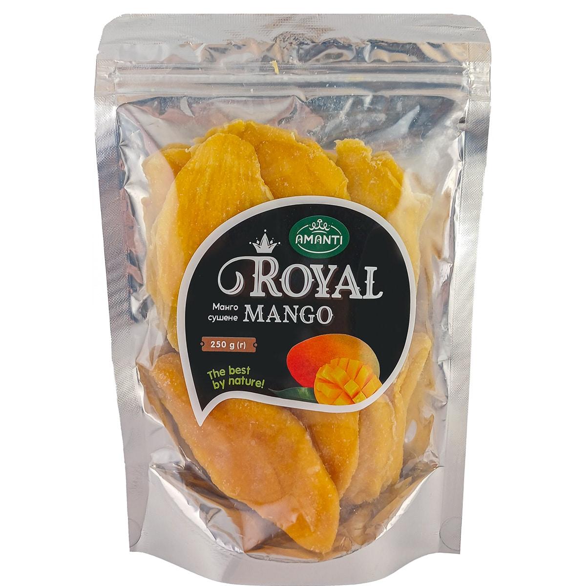 Манго сушене натуральне Royal 250г