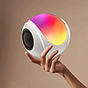 Нічник RGB LIGHT з bluetooth колонкою та підтримкою FM/SD карт / Настільна акумуляторна лампа, фото 5