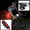 Велосипедний комплект велофара + стоп сигнал 1803-1-XPE + STOP-5LED / Акумуляторний велосипедний ліхтар, фото 2