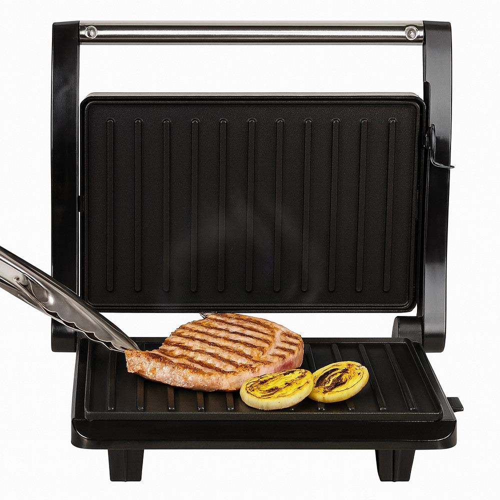 Притискний гриль електричний 2000Вт, BITEK BT-2685 / Електрогриль / Контактний гриль / Домашній гриль, фото 1