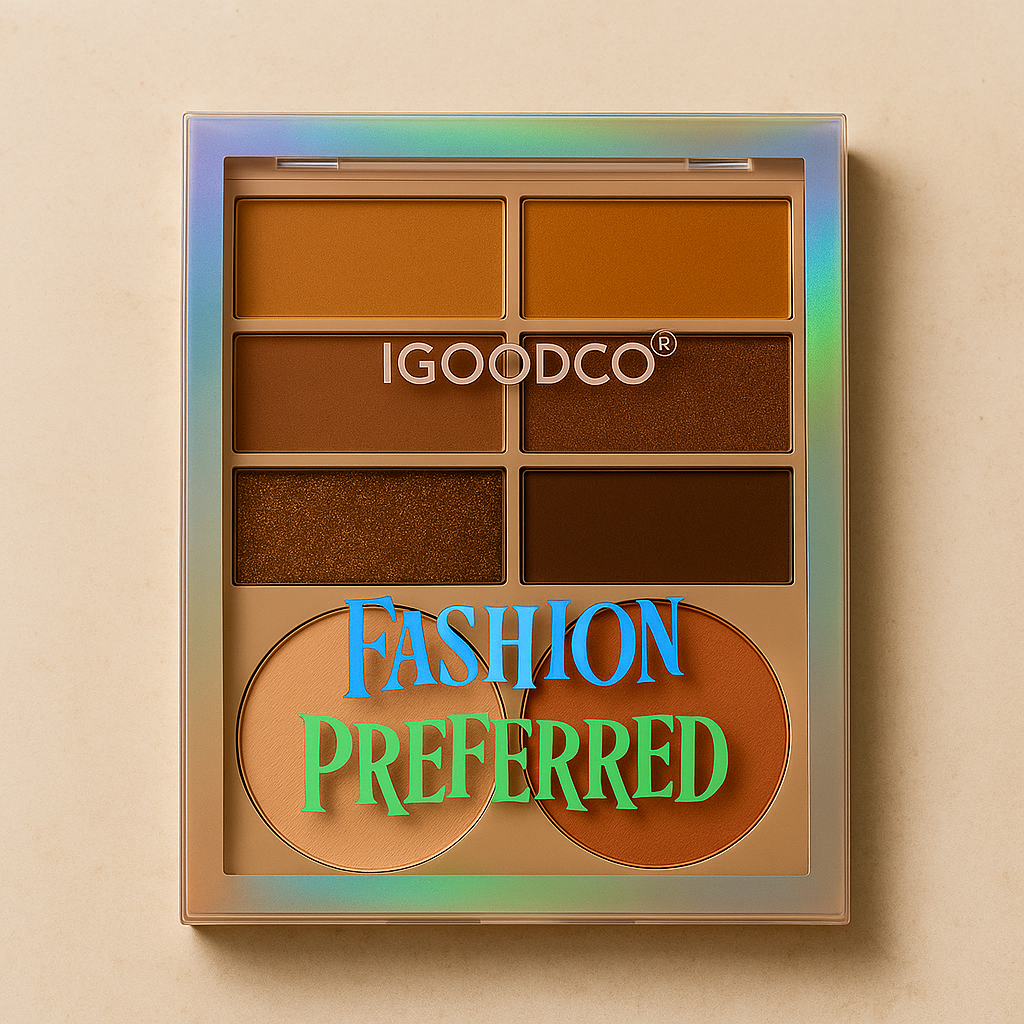 Палетка тіней для візаж 8 кольорів, LK2923 / Тіні для очей / Тіні для макіяжу / Набір тіней, фото 1