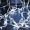 Гірлянда Водоспад від мережі 3*2 м 360LED, 12PCS Xmas W-3, Холодний білий / Світлодіодна гірлянда для дому, фото 5