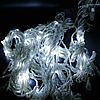 Гірлянда Водоспад від мережі 3*2 м 360LED, 12PCS Xmas W-3, Холодний білий / Світлодіодна гірлянда для дому, фото 8