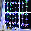 Гірлянда штора від мережі 3*1,8 м 120LED, Зіркопад XMAS Multi, Мультиколор / Світлодіодна гірлянда на вікно, фото 2