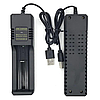 Універсальний зарядний пристрій 4.2В для Li-Ion акумуляторів, MS-5D81X / Зарядка для батарейок 10440-26650, фото 5