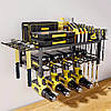 Органайзер стелаж для інструментів 59.5х24.5х16.5см, MZY-858 / Настінний органайзер для інструментів, фото 4