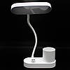 Настільна лампа з органайзером, від USB і батарейок, DIGAD 1951 / Гнучка LED лампа з регулюванням світла, фото 4