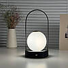 Круглий LED нічник із сенсорним керуванням, D25 / Настільна акумуляторна лампа-світильник, фото 2