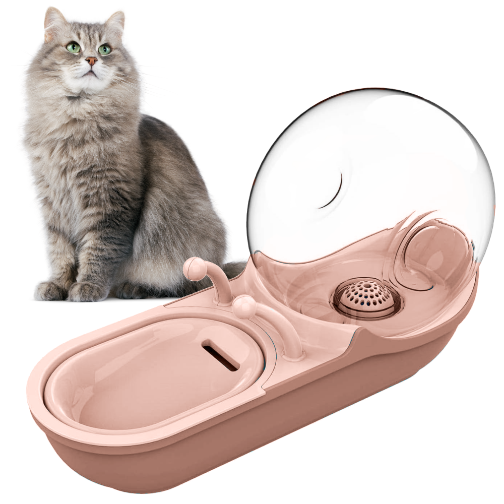 Автоматичний фонтан напувалка для котів та собак з USB, 4,5 л, Равлик, LY-470 / Питний фонтанчик для кота, фото 1