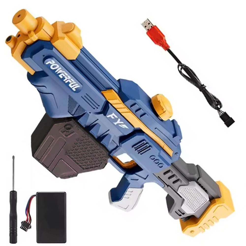 Електричний водяний пістолет 650мл, G492879-2303 / Водяний бластер дитячий / Акумуляторний водяний автомат, фото 1