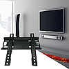 Кронштейн для телевізора 14"-43", до 45 кг, MERLION ML-BR2042B / Настінне кріплення для телевізора, фото 2