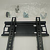 Кронштейн для телевізора 14"-43", до 45 кг, MERLION ML-BR2042B / Настінне кріплення для телевізора, фото 4
