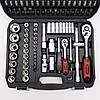 Набір інструментів 108 предметів у кейсі / Великий набір ручного інструменту з тріскачкою, фото 8