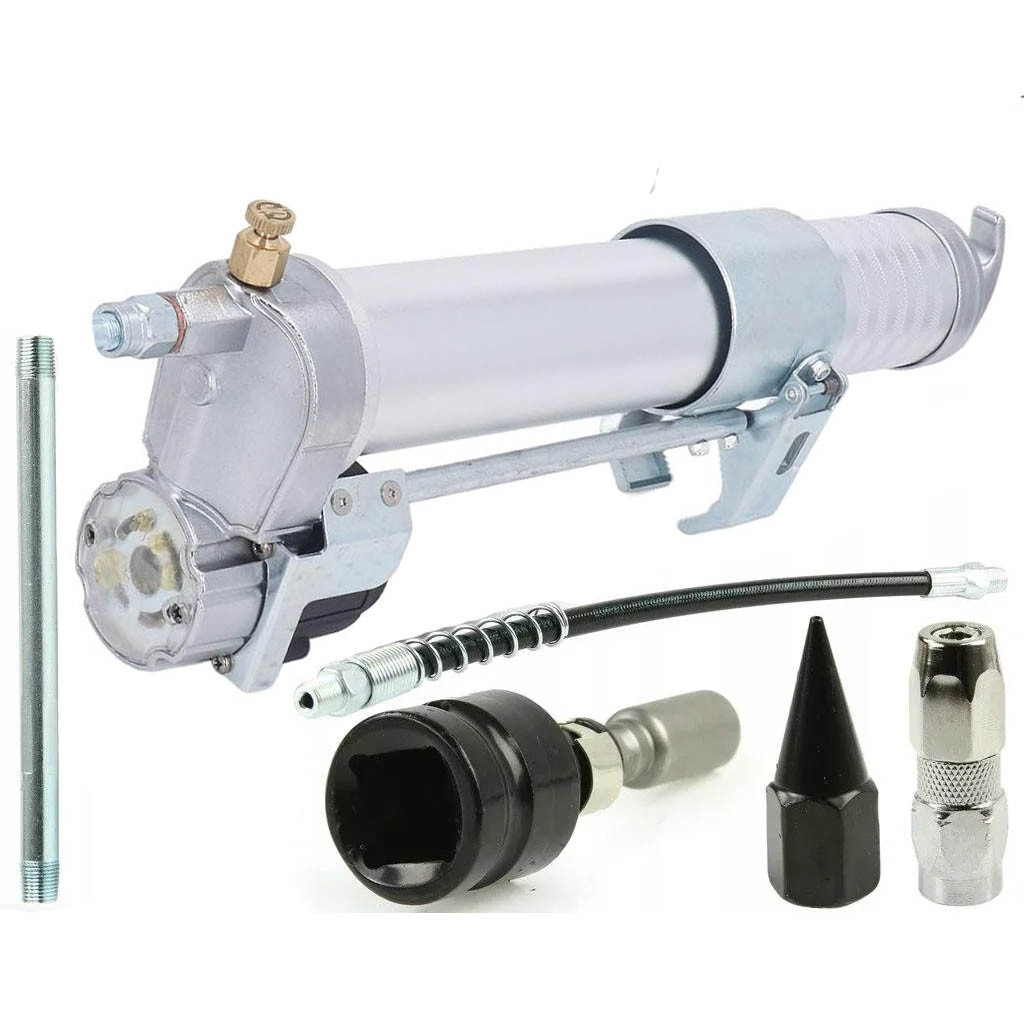 Насадка для шуруповерту шприц для змащування / Автоматичний мастильний пістолет / Насадка шприц під шуруповерт, фото 1