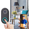 Бездротовий дверний дзвінок з відеокамерою з WiFi, від USB / Домофон з камерою / Відеодомофон / Відеодзвінок, фото 6