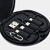 Набір адаптерів (Type-C, Lightning, Micro-USB) / Універсальний комплект для заряджання / Кабель для заряджання, фото 4