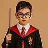 Костюм Гаррі Поттера + окуляри та магічна паличка, S / Карнавальний костюм / Набір чарівника, фото 6
