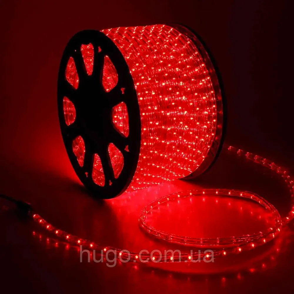 Світлодіодна стрічка 100 метрів LED 5050 / Новорічна стрічка для дому Червоний, фото 1