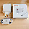 Адаптер для заряджання + кабель Type-C, 1xUSB / Блок для зарядки / Зарядка / Мережевий зарядний пристрій, фото 7