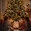 Новорічний нічник 27,9 х15,7х7,6см, WDL-24028А, Санта / Різдвяний світильник / Вінтажний ліхтар новорічний, фото 3