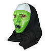 Страшна маска Монахіні / Маска Монашки / Маска на хелловін / Карнавальна маска / Маскарадна маска монахіня, фото 3