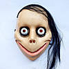 Страшна маска Момо / Карнавальна маска / Маскарадна маска / Маска на хелловін, фото 4