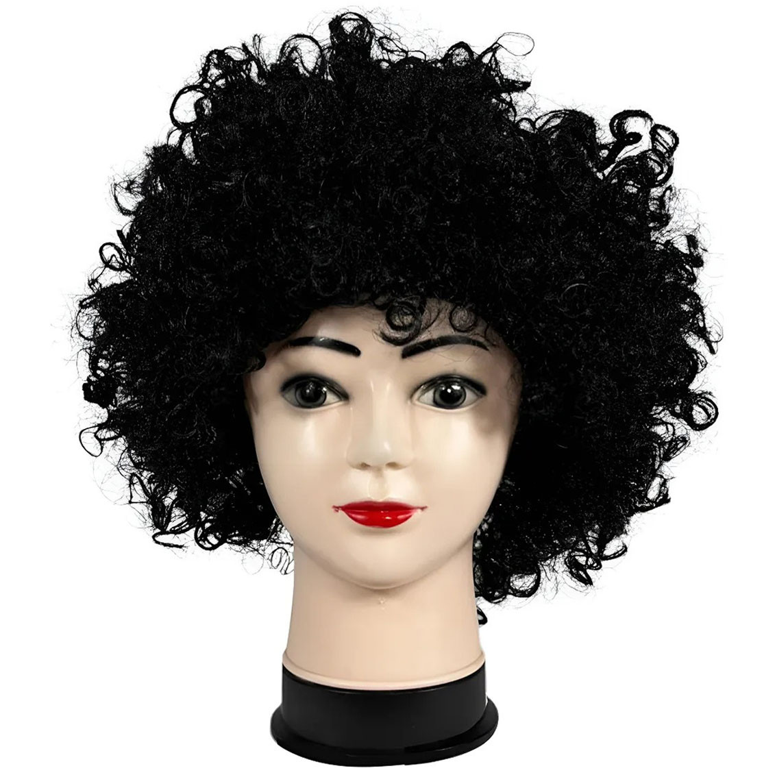 Карнавальна перука Афро / Перука для косплею / Перука на Хеллоуїн / Кучерява перука, фото 1