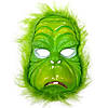 Карнавальна маска Грінч, 30х20 см, MA26-116 / Маскарадна маска Грінча / Пластикова маска на Хелловін, фото 3