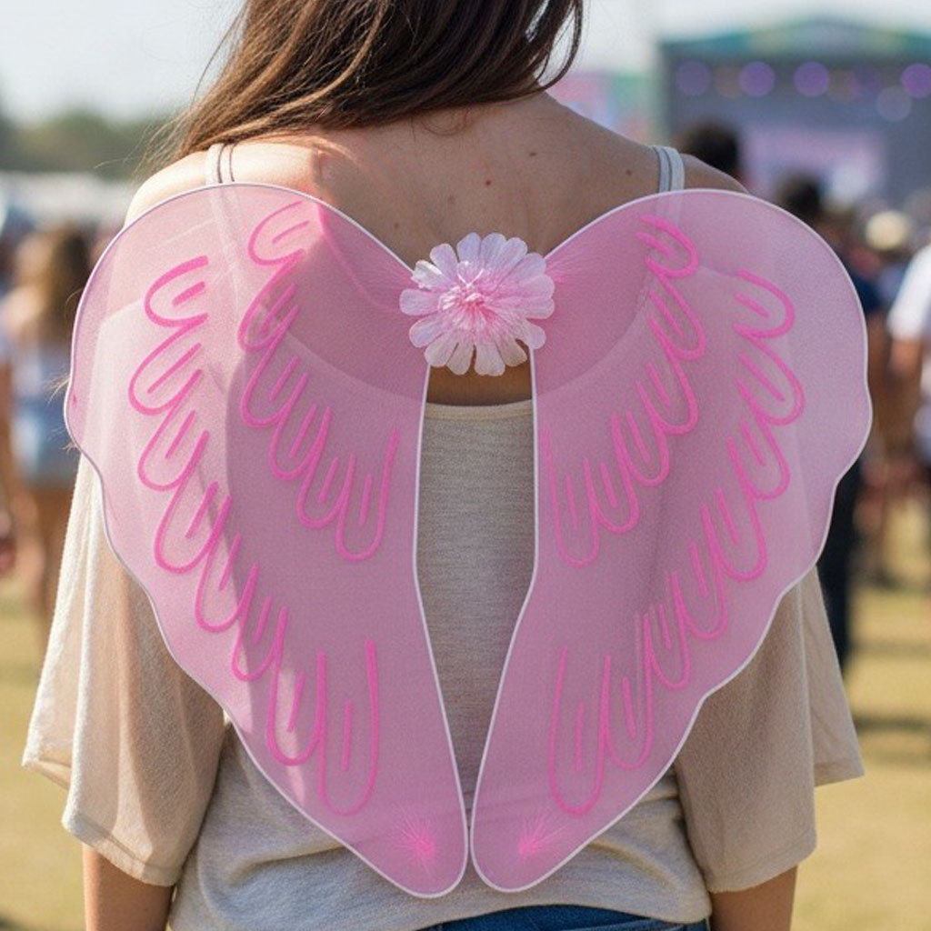 Крила феї 45см / Крила метелика / Карнавальні крила для дівчинки / Крила на Хелловін, фото 1