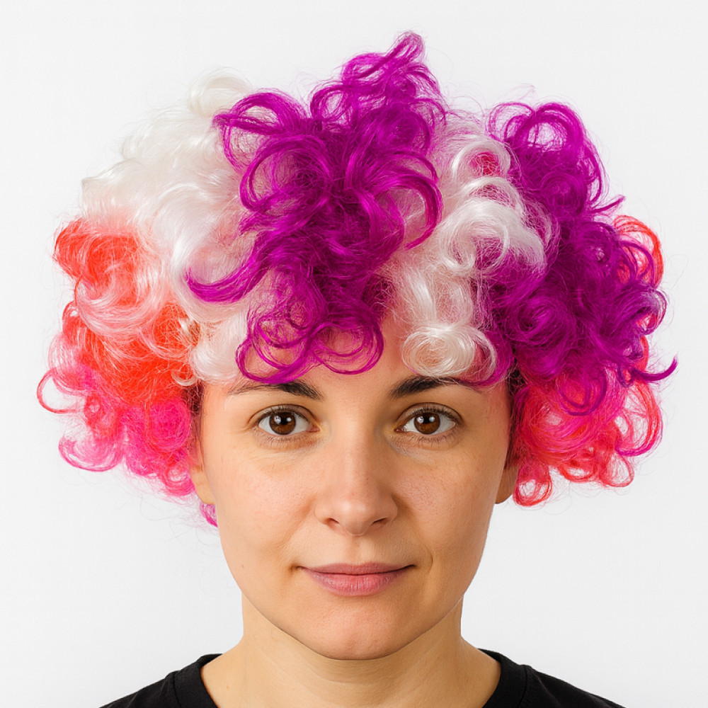 Перука клоуна / Перука на Хеллоуїн / Перука карнавальна / Клоунська перука / Перука для клоуна, фото 1