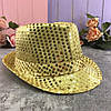 Капелюх Диско з паєтками 54-58 см / Карнавальний капелюх в паєтках / Капелюх Твіст / Капелюх з паєтками, фото 6
