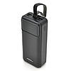 Повербанк з ліхтариком 30000мАг (2хUSB + Type-C + Micro-USB) ACL PW-88, Чорний / Павербанк / Powerbank / УМБ, фото 3