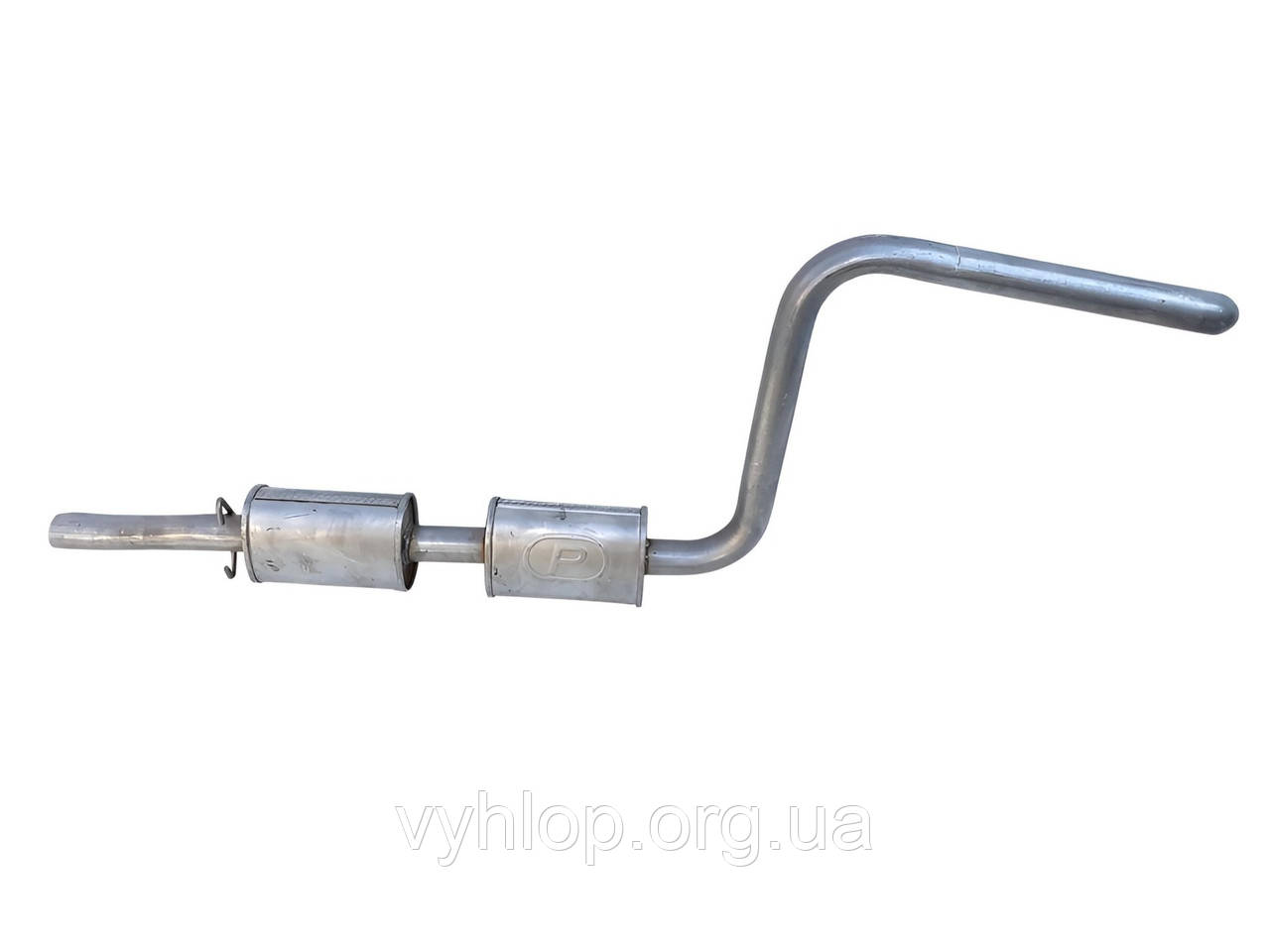 Резонатор Вольво 480 (Volvo 480) (31.59) 2.0 i 92-96 Polmostrow алюминизированный