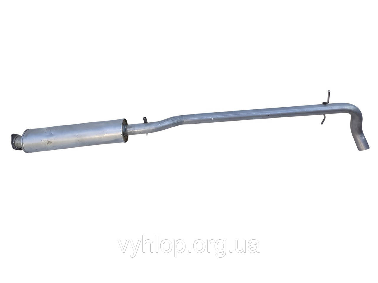 Резонатор Вольво В 70 (Volvo V70) (31.266) 2.4 01-07 Polmostrow алюминизированный