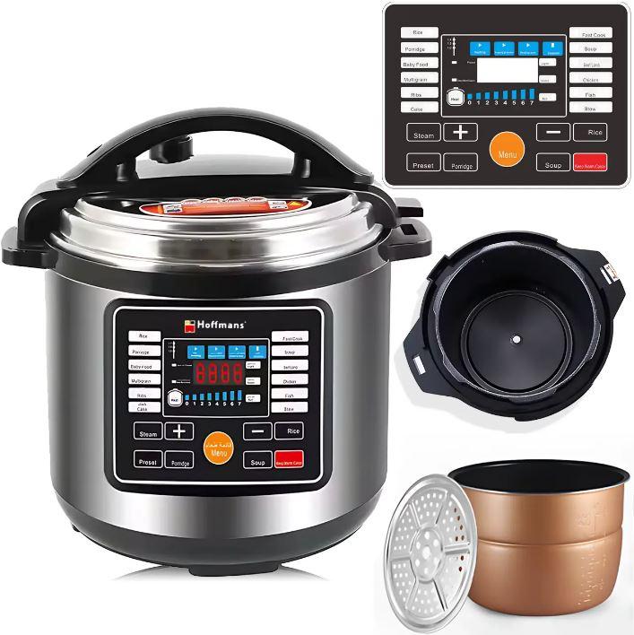 Мультиварка Hoffmans HM-721, 14 л, 2400 Вт, з дисплеєм, електронне керування, антипригарна чаша