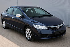 Накладка на дзеркала (2 шт, ABS) для Honda Civic Sedan VIII 2006-2011 рр