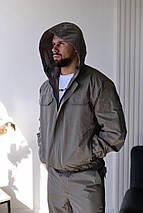 Костюм чоловічий ріп стоп кофта штани технологічний стильний не утеплений, фото 3