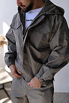 Костюм чоловічий ріп стоп кофта штани технологічний стильний не утеплений, фото 5