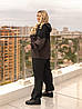 Стильний жіночий костюм з плащівки "Wolf"| Норма і батал, фото 9