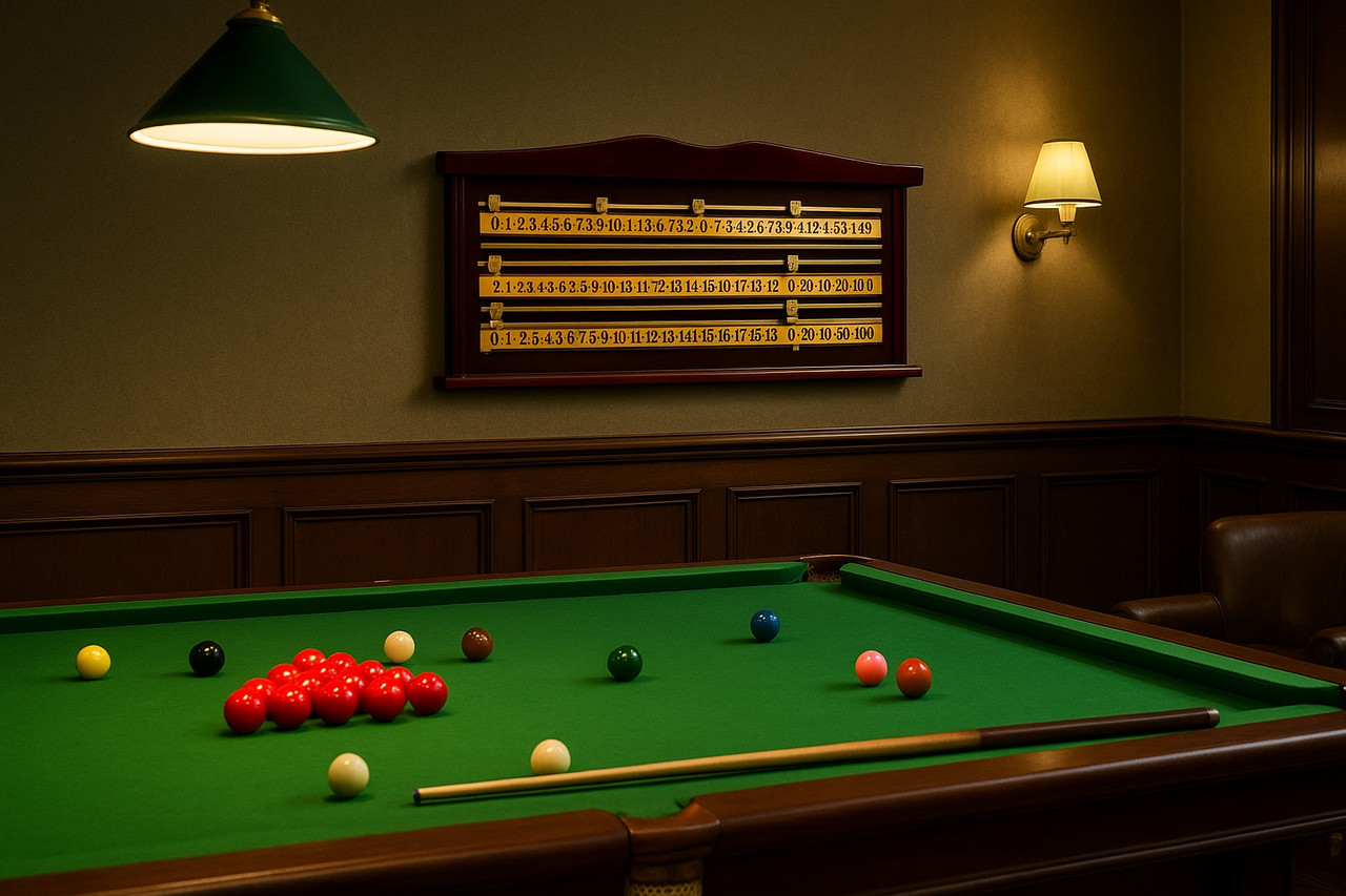 Рахунки настінні для снукера Artmann для більярдної, фото 1